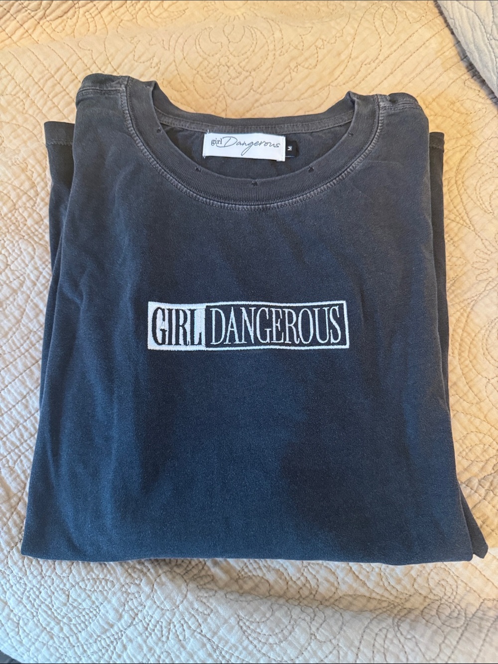 Girl Dangerous Long-Sleeve Graphic Tee